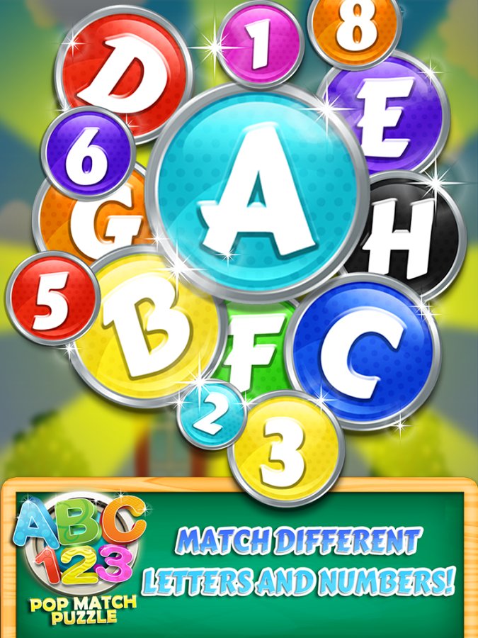 ABC123 Pop Match Puzzle ...截图2