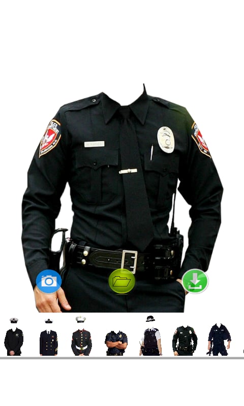 Police Suit Camera Photo...截图2