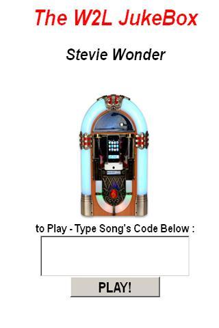 Stevie Wonder JukeBox截图1