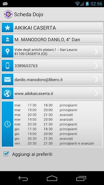 Aikikai d'Italia截图3