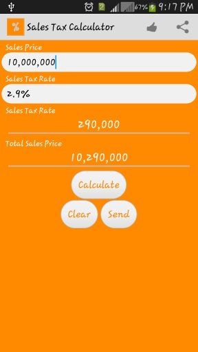 Sales Tax / VAT Calculator截图2