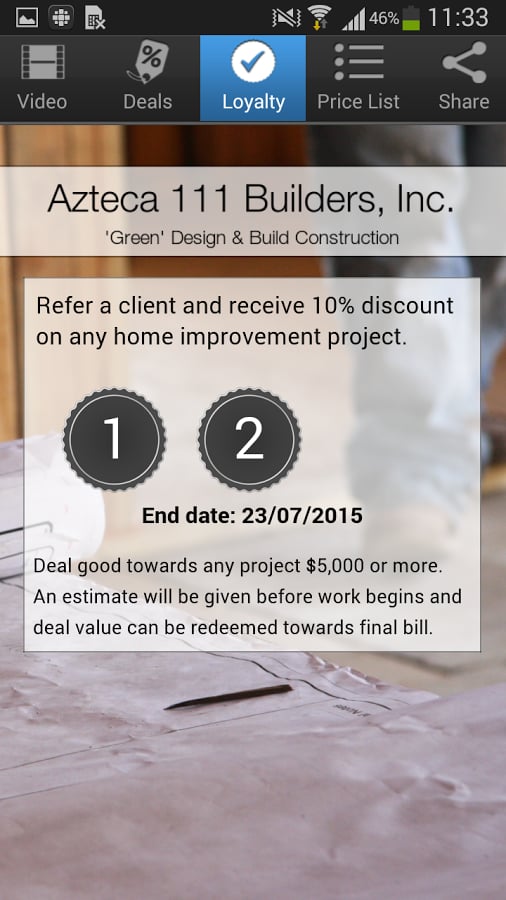 Azteca 111 Builders, Inc...截图1