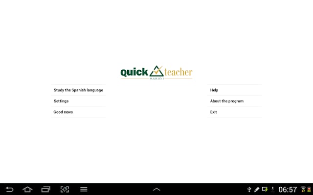 QuickTeacher Spanish Language截图3