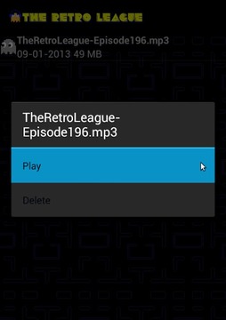 The Retro League Podcast截图