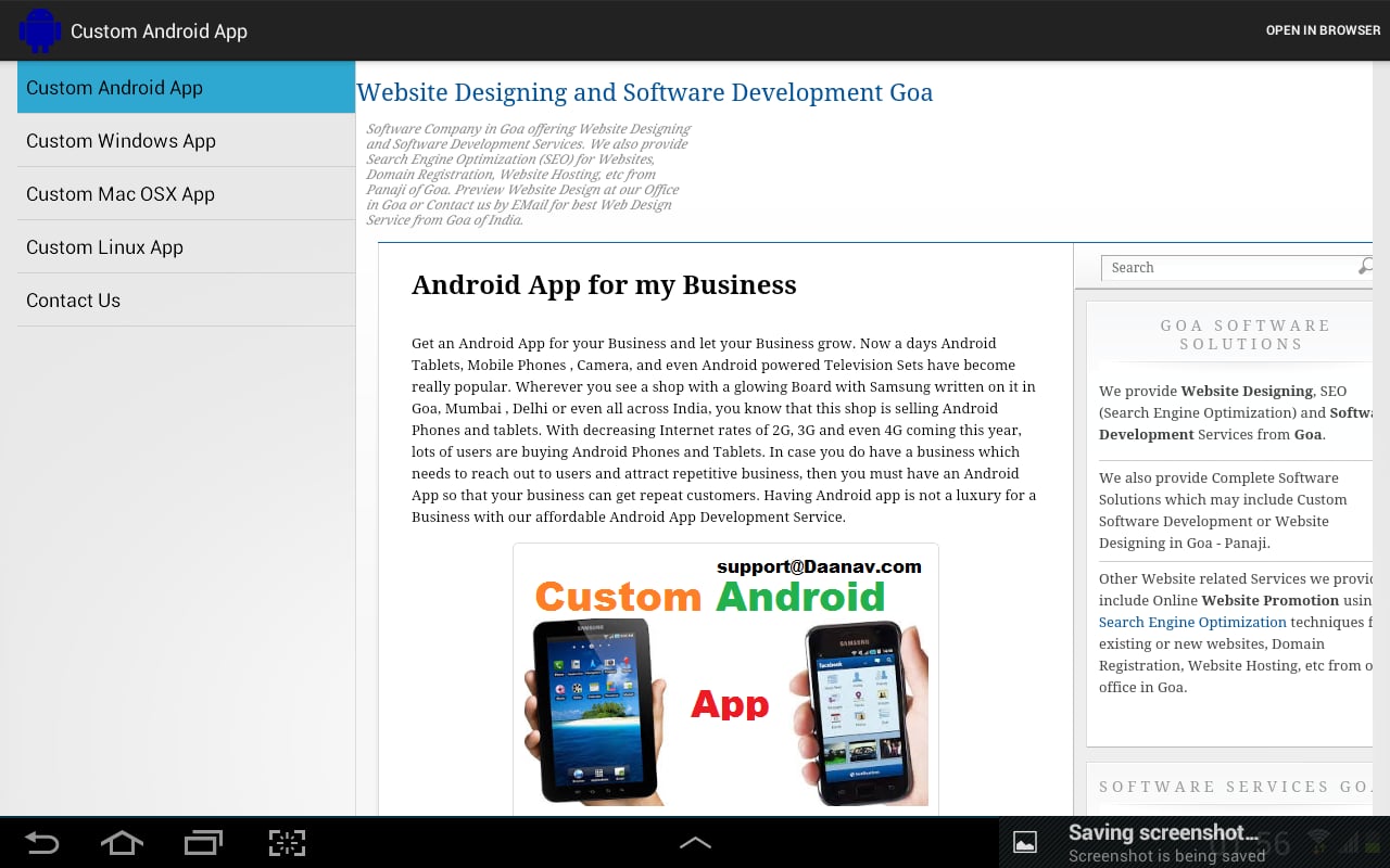 Android Development Serv...截图3