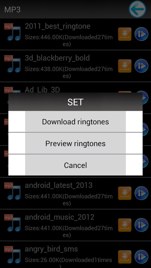 Free Mp3 Ringtone截图3