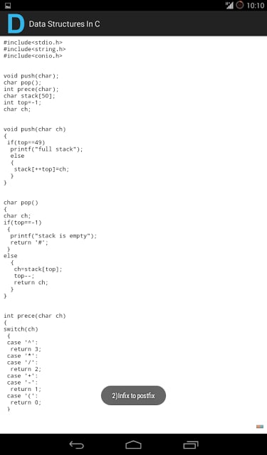 Data Structure Programs in C截图2