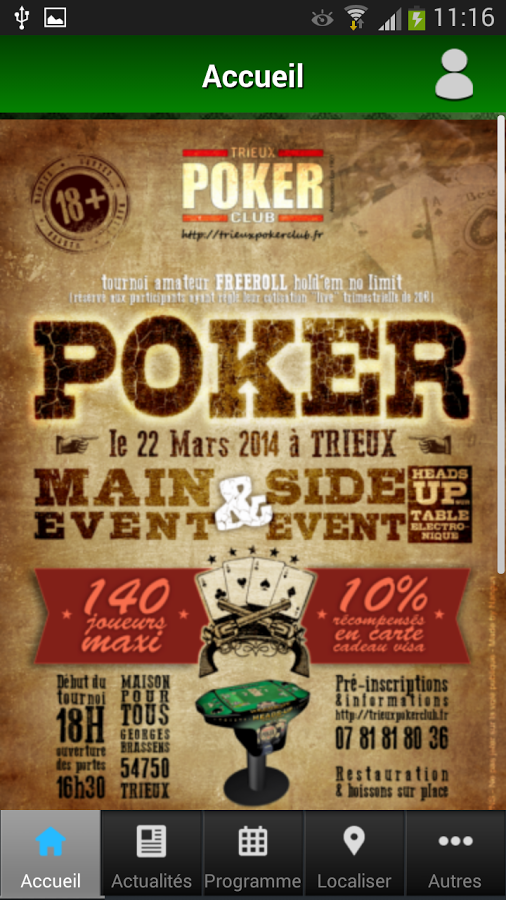 Trieux Poker Club截图1