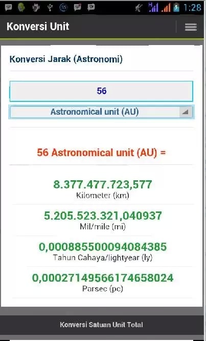 Konversi Unit Satuan截图2