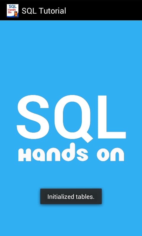 SQL Tutorial截图2