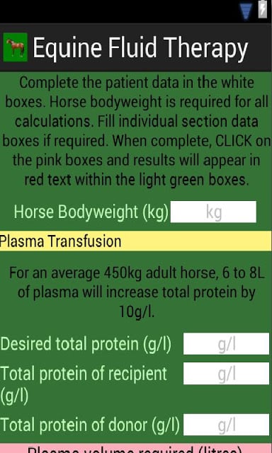 Equine Fluid Therapy截图1