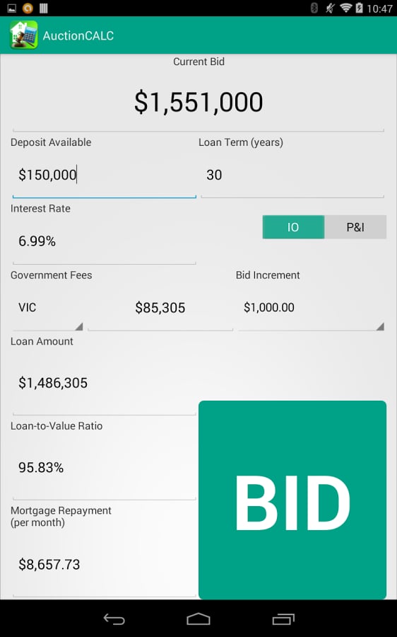 Auction Calculator AU截图6