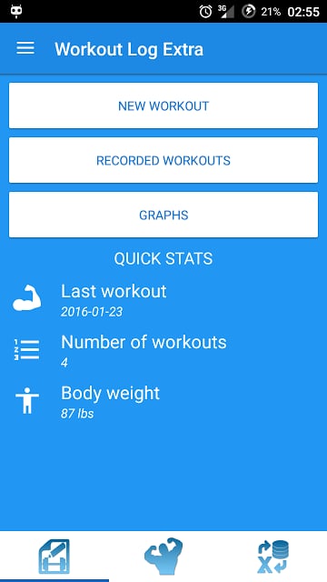 Workout Log Extra截图7