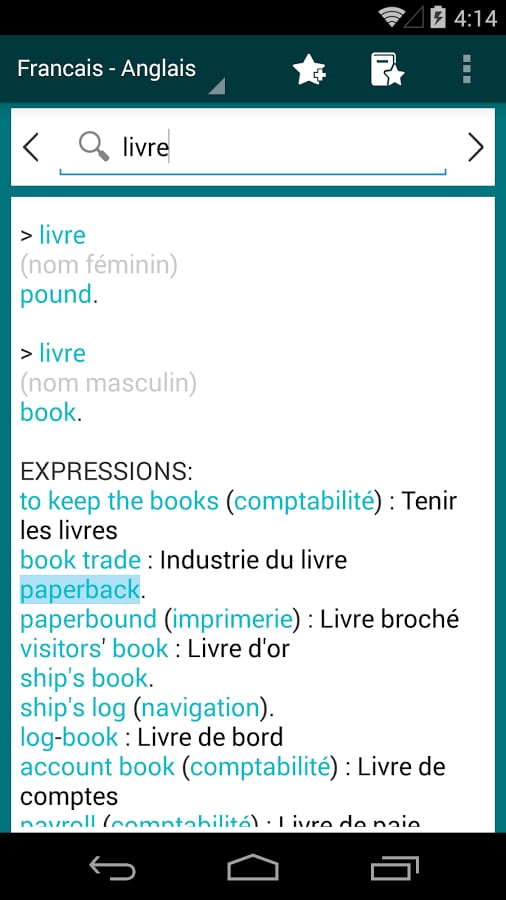 English - French Diction...截图4