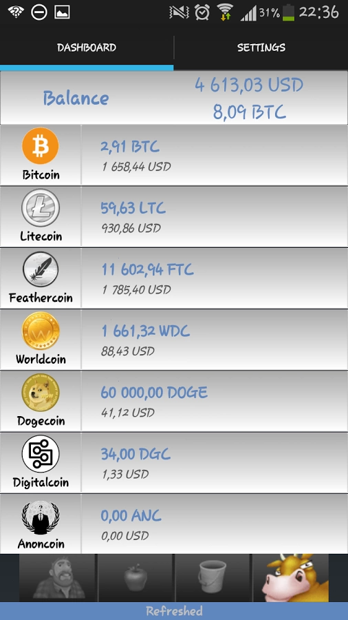 CryptoCoinsManager (Beta...截图6