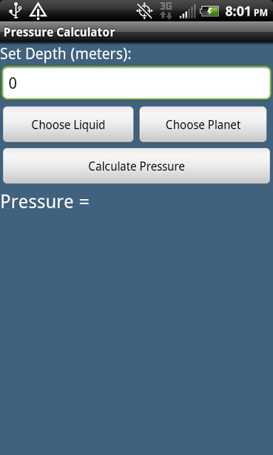 Pressure Calculator截图3