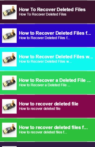 SD Card Recover File Gui...截图2