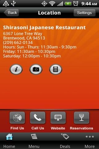 Shirasoni Japanese Restaurant截图5