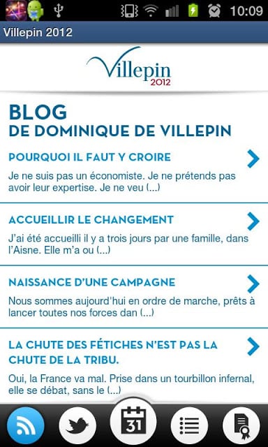 Villepin 2012截图2