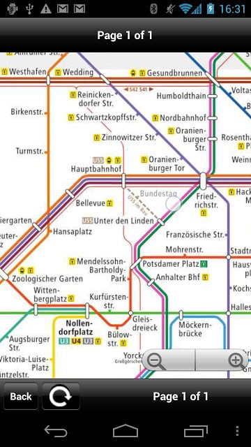 Berlin Transport Map - Free截图3