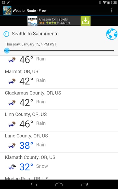 Weather Route - FREE截图11