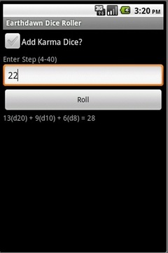 Earthdawn Dice Roller截图