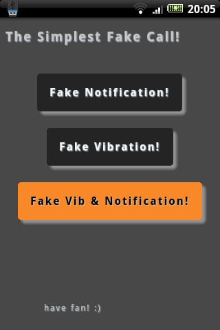 Simplest Fake Call &amp; Not...截图1