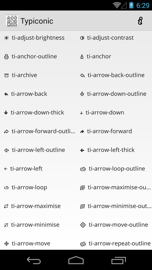 Typiconic Sample截图4