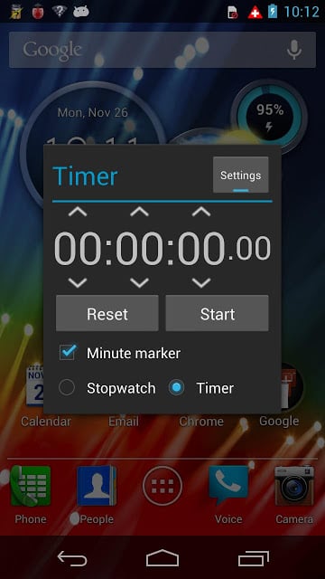 Stopwatch (with minute marker)截图1