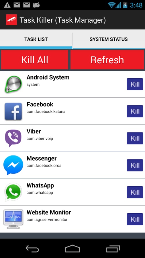 Task Killer (Task Manage...截图3