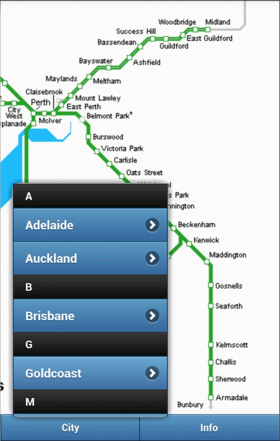 Subway Maps (Australia)截图1