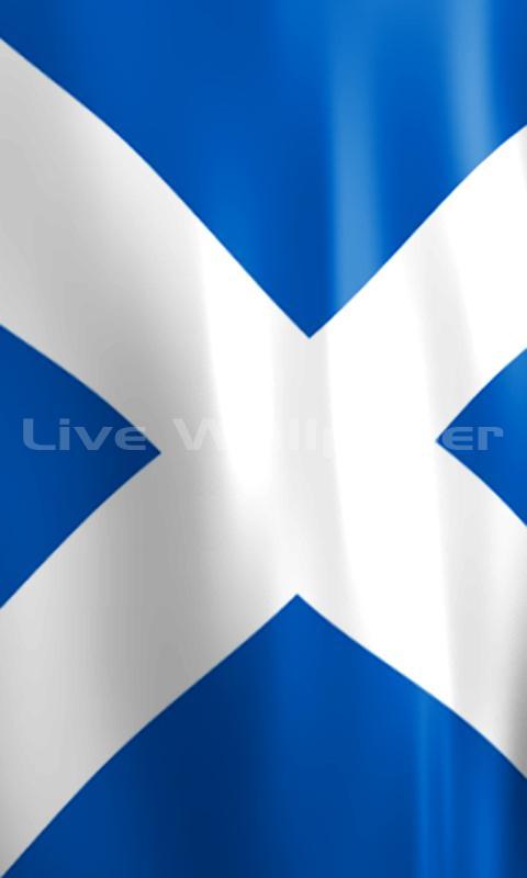 Scotland Flag LWP Free截图1