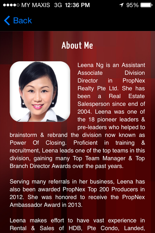 Leena Ng SG Property截图1