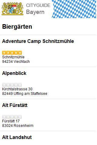 Cityguide Freistaat Bayern截图3
