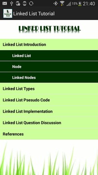 Linked List Tutorial截图