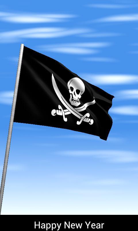 Flag Alarm - Pirate Free截图1