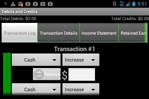 Debits &amp; Credits Trainer Lite截图3