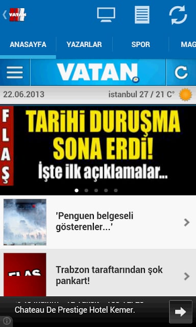 Vatan Gazetesi Droid截图5