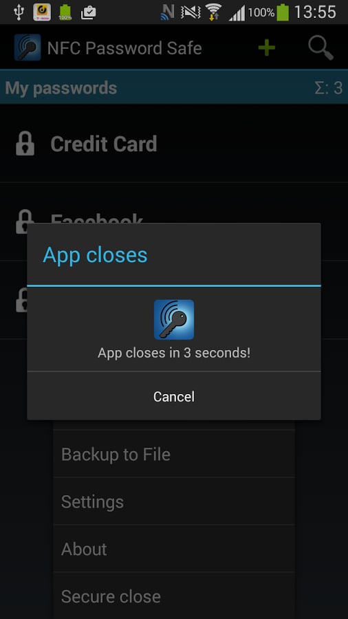 NFC Password Safe截图6