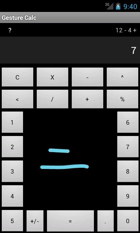 Gesture Calc截图4
