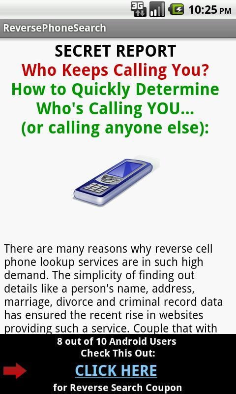 Reverse Number Lookup by Phone截图2