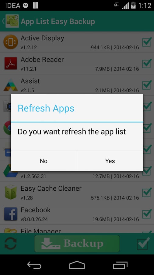 App List Easy Backup截图7