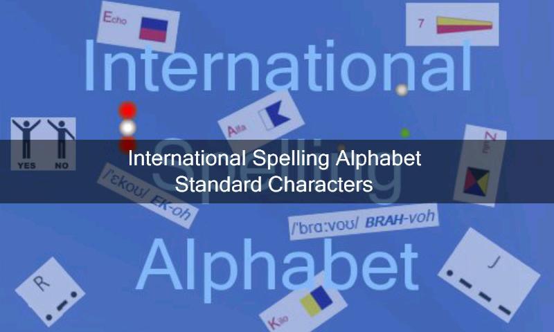 Int'l Spelling Alphabet截图3