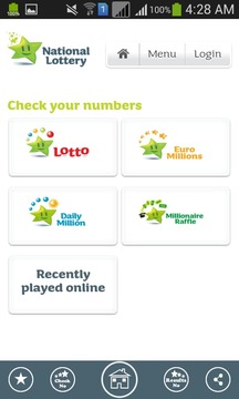 National Lottery Ireland截图
