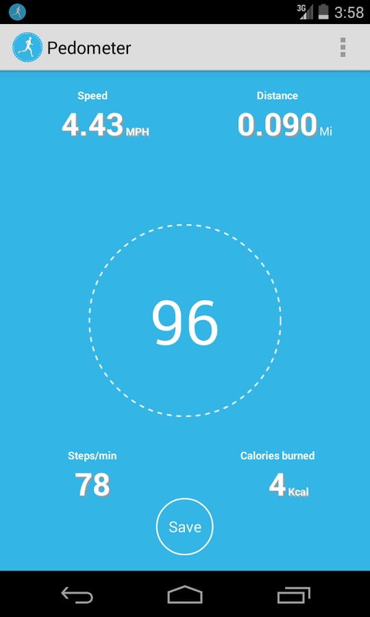 Pedometer &amp; calories cou...截图2