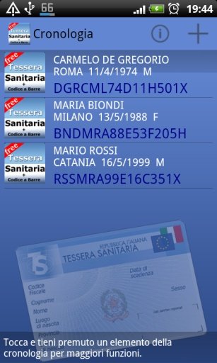 Tessera sanitaria free截图3