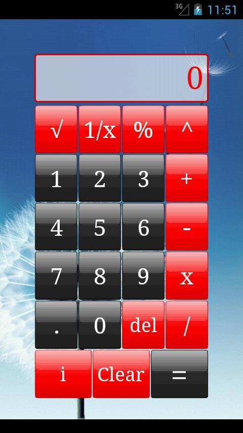 Transparent Calculator截图1
