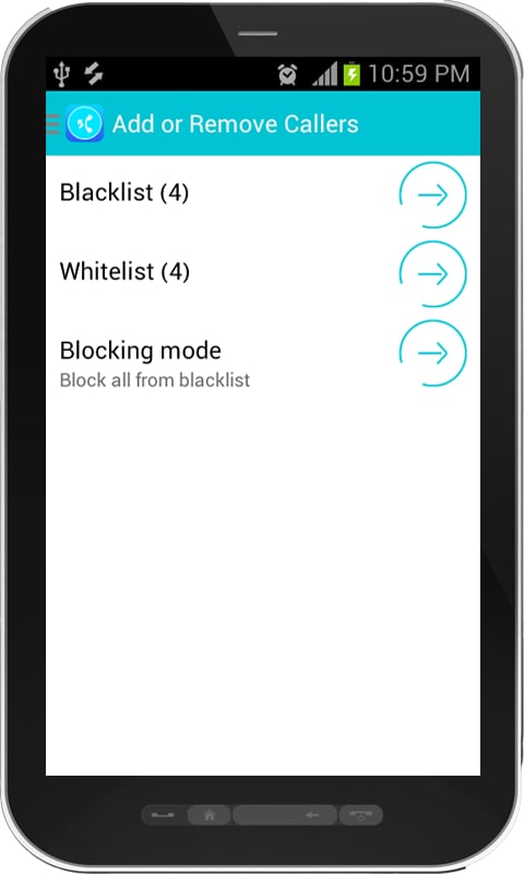 WF Calls and SMS Blocker截图5