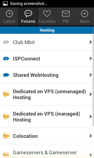 Webhostingtalk.nl Forum App截图2