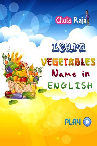 Vegetables in English on...截图3